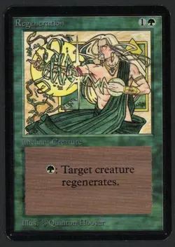 ***Alpha Regeneration*** MTG Alpha Magic Kid Icarus - Image 1