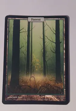 Forest - Full Art Unhinged Regular MTG - Image 1