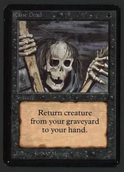 ***Alpha Raise Dead*** MTG Alpha Magic Kid Icarus - Image 1