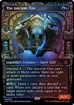 MTG The Ancient One *SHOWCASE FOIL* The Lost Caverns of Ixalan 0319 NM - Image 1