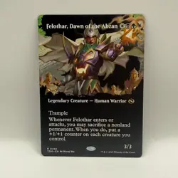 Magic The Gathering Felothar Dawn of the Abzan 0358 Rare Borderless MTG Card - Image 2