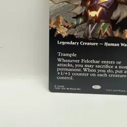Magic The Gathering Felothar Dawn of the Abzan 0358 Rare Borderless MTG Card - Image 5