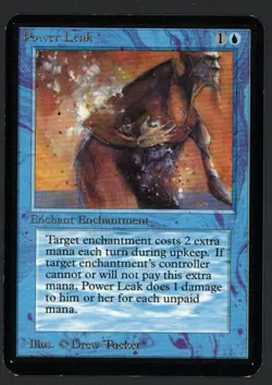 ***Alpha Power Leak*** MTG Alpha Magic Kid Icarus - Image 1