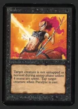 ***Alpha Paralyze*** MTG Alpha Magic Kid Icarus - Image 1