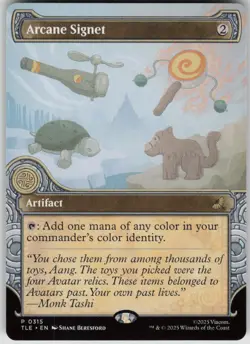 MTG Arcane Signet (Showcase) Normal NM Avatar: The Last Airbender: Magic 315 - Image 1