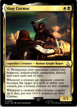 Shay Cormac – U – – Normal – Universes Beyond: Assassin's Creed – #65 – NM – MT - Image 1