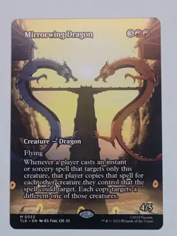 Mirrorwing Dragon (Borderless) - EN - 33 - Avatar: The Last Airbender: Eterna... - Image 1