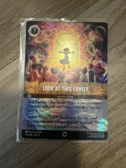 Disney Lorcana Ursula's Return: Look at This Family Enchanted Card 207/204 - Image 1