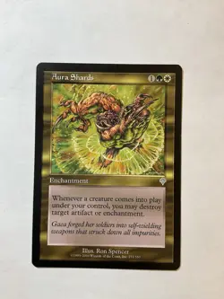 Mtg Aura Shards LP Invasion Magic The Gathering G/W Enchantment - Image 1