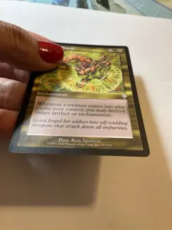 Mtg Aura Shards LP Invasion Magic The Gathering G/W Enchantment - Image 2