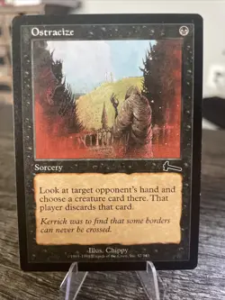 Magic the Gathering MTG - Ostracize - Urza's Legacy Edition - Image 1