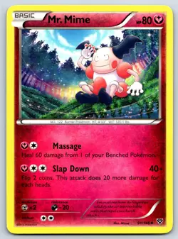 Mr Mime - XY Base Set 91/146 Pokemon 151 Card LP - Image 1
