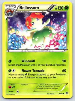 Bellossom - XY Ancient Origins 4/98 Pokemon Card LP - Image 1
