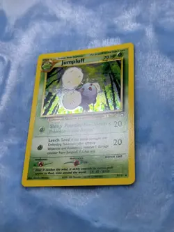 Jumpluff 7/111 - Neo Genesis NM NEAR MINT Holo Rare Vintage 2000 Pokemon Card - Image 5
