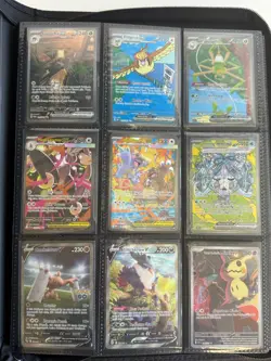 Vintage Pokemon Card Collection Binder Lot XY Promo Gold Illustration Rare SIR - Image 1
