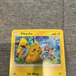 Pokemon TCG Pikachu SM86 Sun & Moon Holo Promo - Image 2