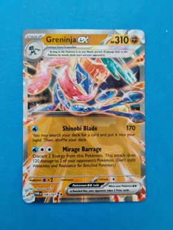 Greninja ex 106/167 Pokemon Twilight Masquerade double rare NM/M - Image 1