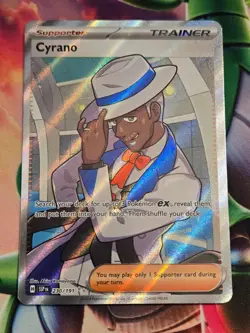 Cyrano 230/191 Ultra Rare Surging Sparks Pokemon Near Mint - Image 1