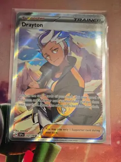 Drayton 232/191 Ultra Rare Surging Sparks Pokemon Near Mint - Image 1