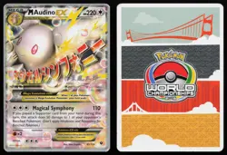 M Audino EX 85/124 Ultra Rare World Championship Decks Pokemon MP - Image 3