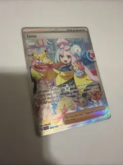 Pokemon TCG Paldea Evolved Trainer Card Iono, Mint Holo, 269/193 - Image 2