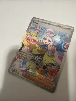 Pokemon TCG Paldea Evolved Trainer Card Iono, Mint Holo, 269/193 - Image 3