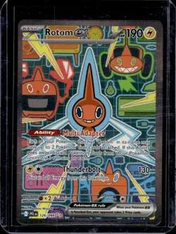 2025 Pokemon Phantasmal Flames Rotom ex Special Illustration Rare #126/094 - Image 1