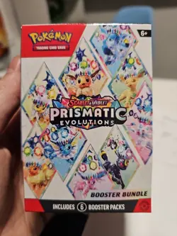Pokemon prismatic Booster Bundle Box 6 Packs Sealed 🔥 - Image 1
