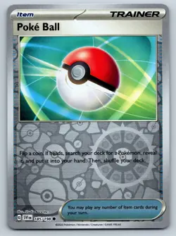 Poke Ball - Reverse Holo - Scarlet Violet Base Set SVI 185/198 Pokemon TCG Card - Image 1