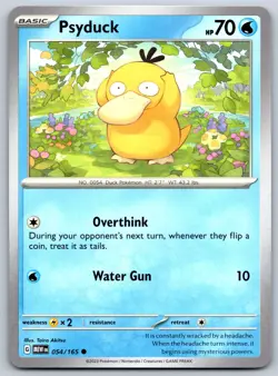 Psyduck - Scarlet Violet 151 MEW 054/165 Pokemon Card NM - Image 1