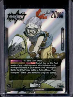 Dragon Ball Super Fusion World Manga Booster 01 Bulma #SB01-045 - Image 1