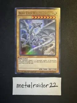 Yugioh Blue-Eyes White Dragon (UR) MVP1-ENSV4 DSoD Movie Pack Near Mint - Image 1