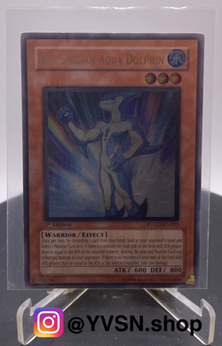 Yugioh! Neo-Spacian Aqua Dolphin POD-EN003 Ultra Rare 1st *see description* - Image 1