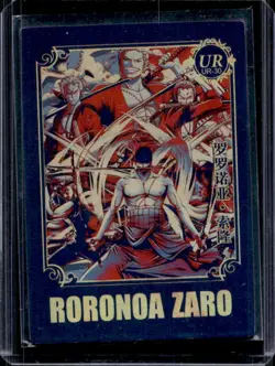 2023 One Piece Chinese Thousand Sunny Roronoa Zaro Ultra Rare #UR-30 - Image 1