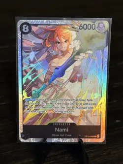 One Piece Nami (OP15-086) OP15-086 SR Adventure on Kami's Island Foil Near Mint - Image 1