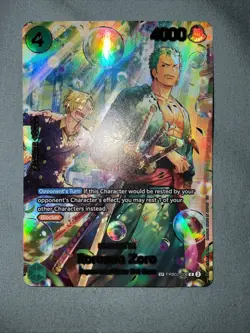 Roronoa Zoro The Azure Sea's Seven #PRB02-006 tcg One_piece - Image 2