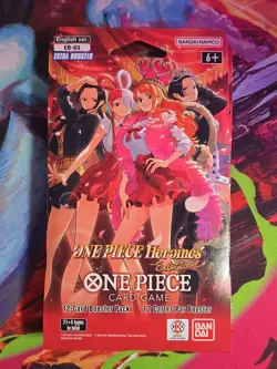 3x One Piece EB-03 Booster Packs - Heroine Edition Sleeved Hangers - Image 3