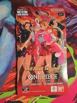3x One Piece EB-03 Booster Packs - Heroine Edition Sleeved Hangers - Image 4