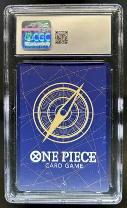 2026 One Piece Monkey D. Luffy The Azure Sea's Seven SR Alt Art #OP14-013 CGC 10 - Image 2