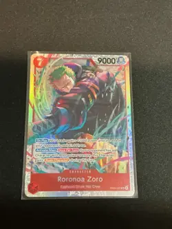 One Piece TCG - Roronoa Zoro EB04-007 SR Adventure On Kami's Island OP15 - ENG - Image 1