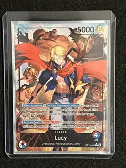 Lucy Red/Blue OP15 Complete META Deck with ALT ART Leader One Piece TCG ENG - Image 2