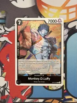 Monkey.D.Luffy OP15-092 Rare Adventure On Kami's Island One Piece TCG Eng NM - Image 2