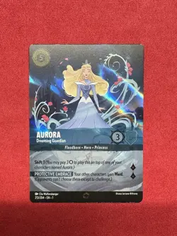 Disney Lorcana Aurora - Dreaming Guardian (Enchanted) 213/204 EN-1 Holo - Image 1