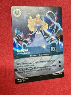 Disney Lorcana Aurora - Dreaming Guardian (Enchanted) 213/204 EN-1 Holo - Image 3