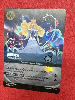 Disney Lorcana Aurora - Dreaming Guardian (Enchanted) 213/204 EN-1 Holo - Image 4