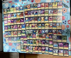 Disney Lorcana Fabled Lot Common+Uncommon+Rare+Super Rare Set of 125 - Image 1