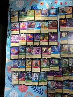 Disney Lorcana Fabled Lot Common+Uncommon+Rare+Super Rare Set of 125 - Image 2