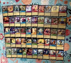 Disney Lorcana Fabled Lot Common+Uncommon+Rare+Super Rare Set of 125 - Image 5