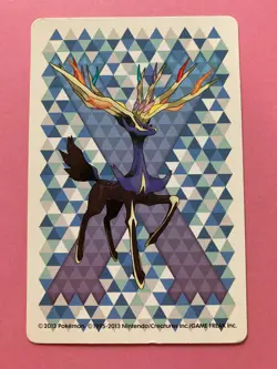 Pokemon X Nintendo Playing Card Pyroar 10 of Clubs Card 2013 Japanese - Image 4