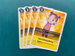 Shu-Chong Wong EX2-059 Playset Digital Hazard Digimon Card Game x4 - Image 1